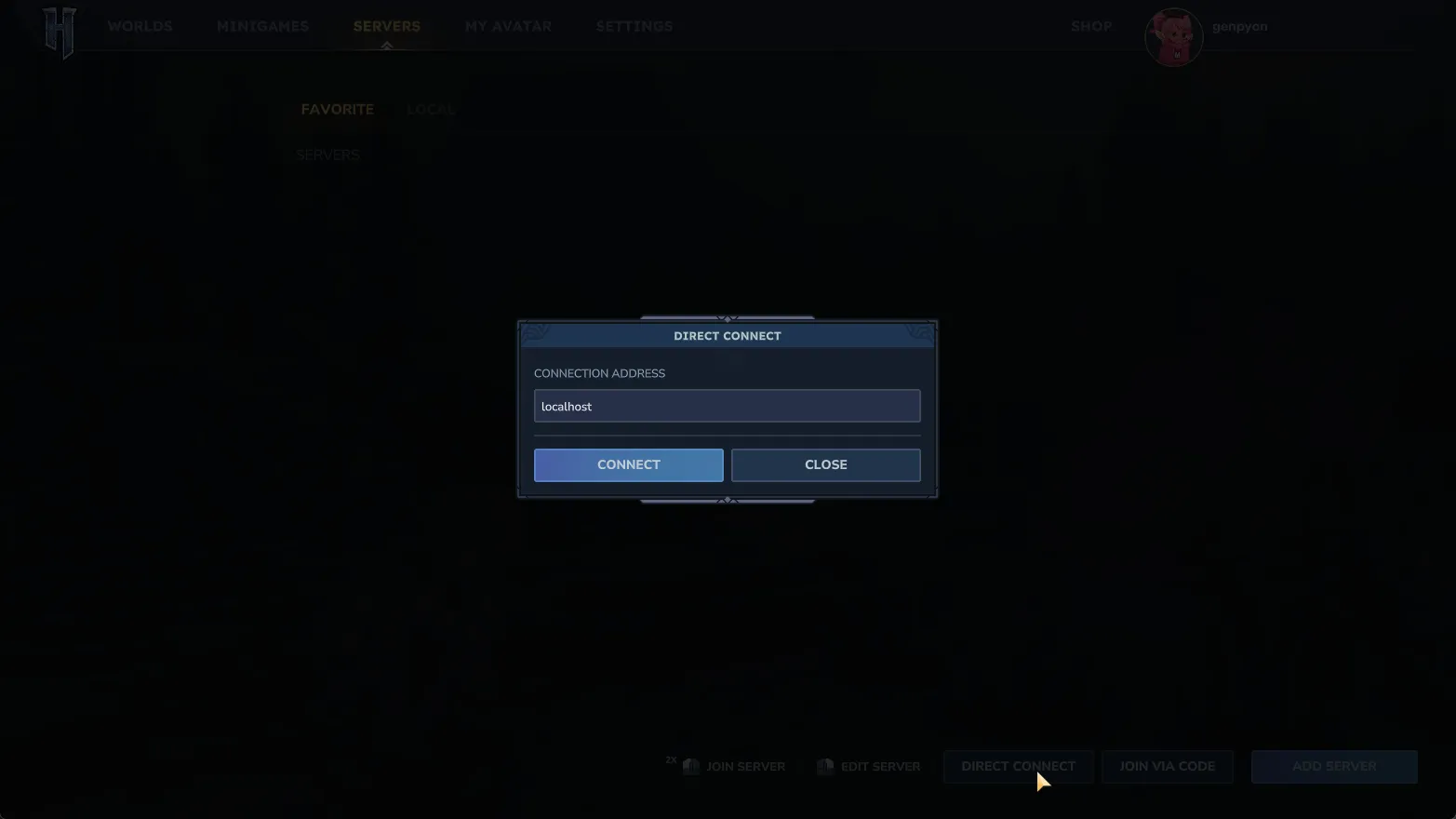 ダイレクト接続