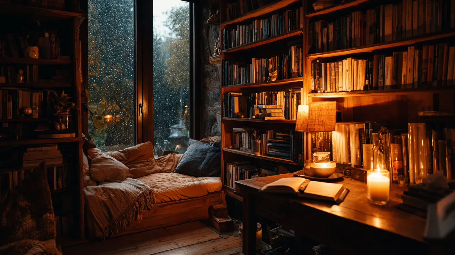 コージーな室内インテリア