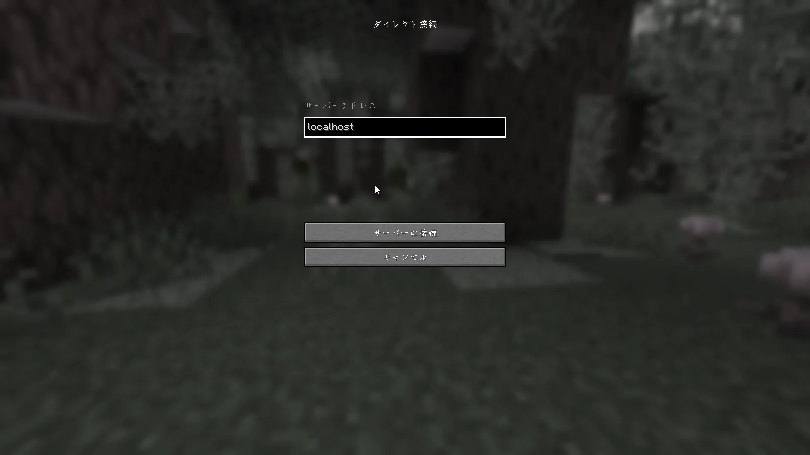 ダイレクト接続の設定